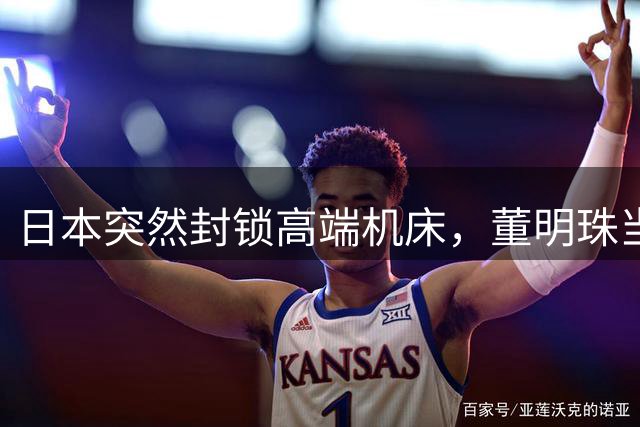 日本突然封锁高端机床，董明珠当年几十亿成了中国制造最硬的后手